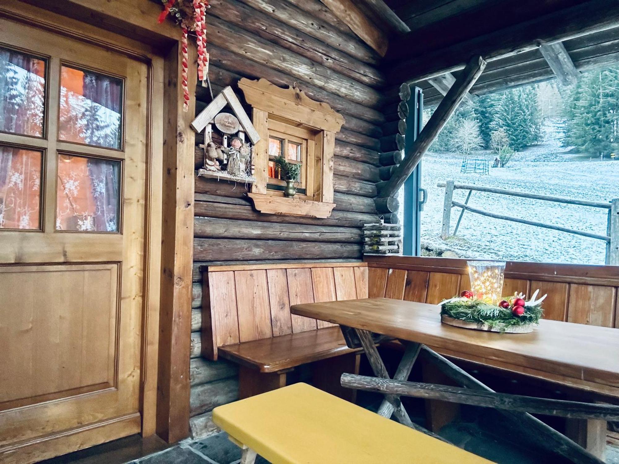 Almbruennerl Die Almhuette Auf Der Raffner Alm Ruhpolding Exteriör bild