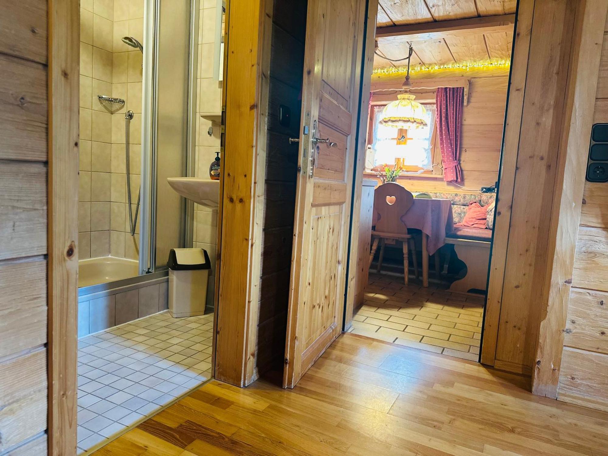 Almbruennerl Die Almhuette Auf Der Raffner Alm Ruhpolding Exteriör bild