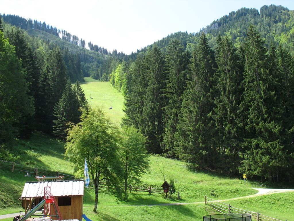 Almbruennerl Die Almhuette Auf Der Raffner Alm Ruhpolding Exteriör bild