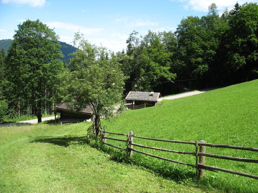 Almbruennerl Die Almhuette Auf Der Raffner Alm Ruhpolding Rum bild